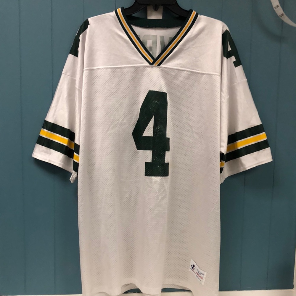 Vintage Brett Favre Green Bay‎ Packers Champion Jersey Adult Size XXL 54-56